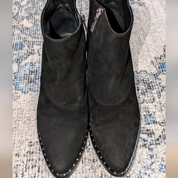 Ivy Kirzhner Cirque Black Leather Ankle Boot size 38.5 - Picture 8 of 9